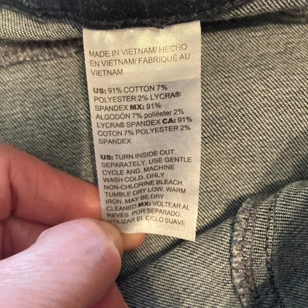 Chico's Indigo Stretch Jeggings Jeans US size 14 Chico size 2.5 Regular - Picture 4 of 9